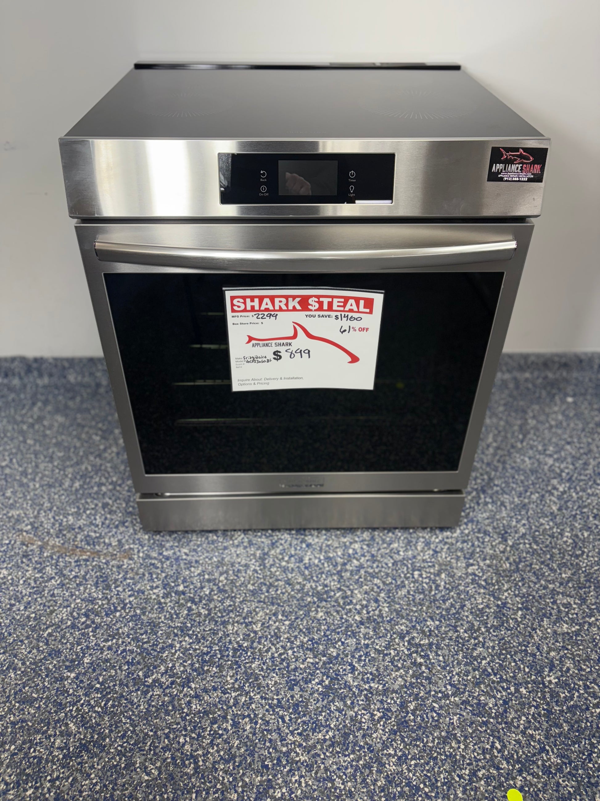 Kansas City's best scratch and dent store for Frigidaire Gallery convection ranges.