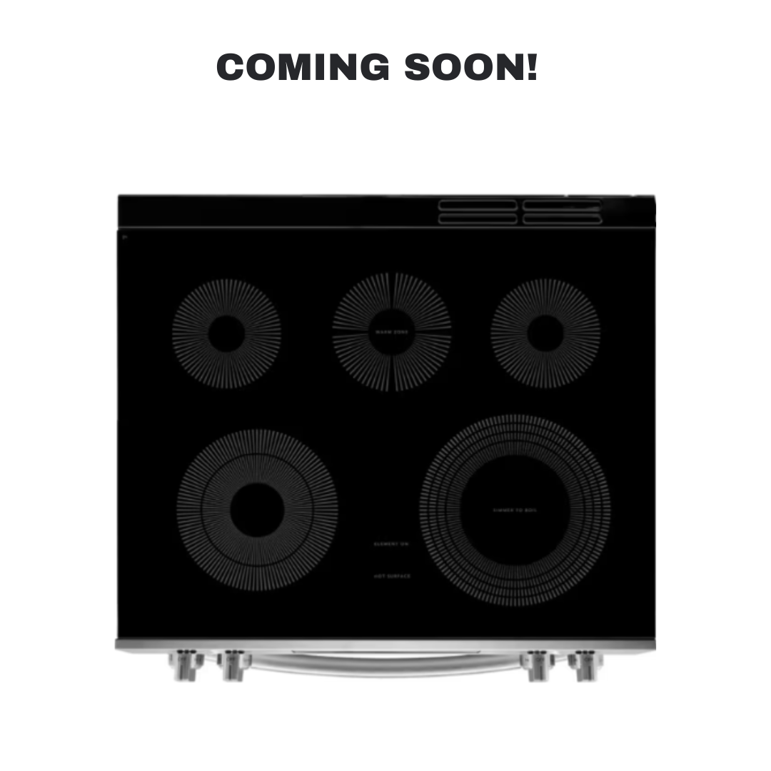 FRIGIDAIRE GALLERY 30-in 5-Element 6.2 cu. ft. Freestanding Electric Range with Stone-Baked Pizza – GCFE3070BF