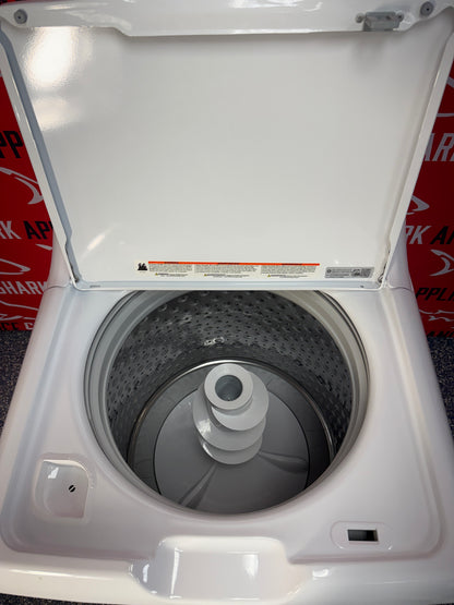 Scratch-dent GE washer at Appliance Shark. Kansas City’s best appliance store.