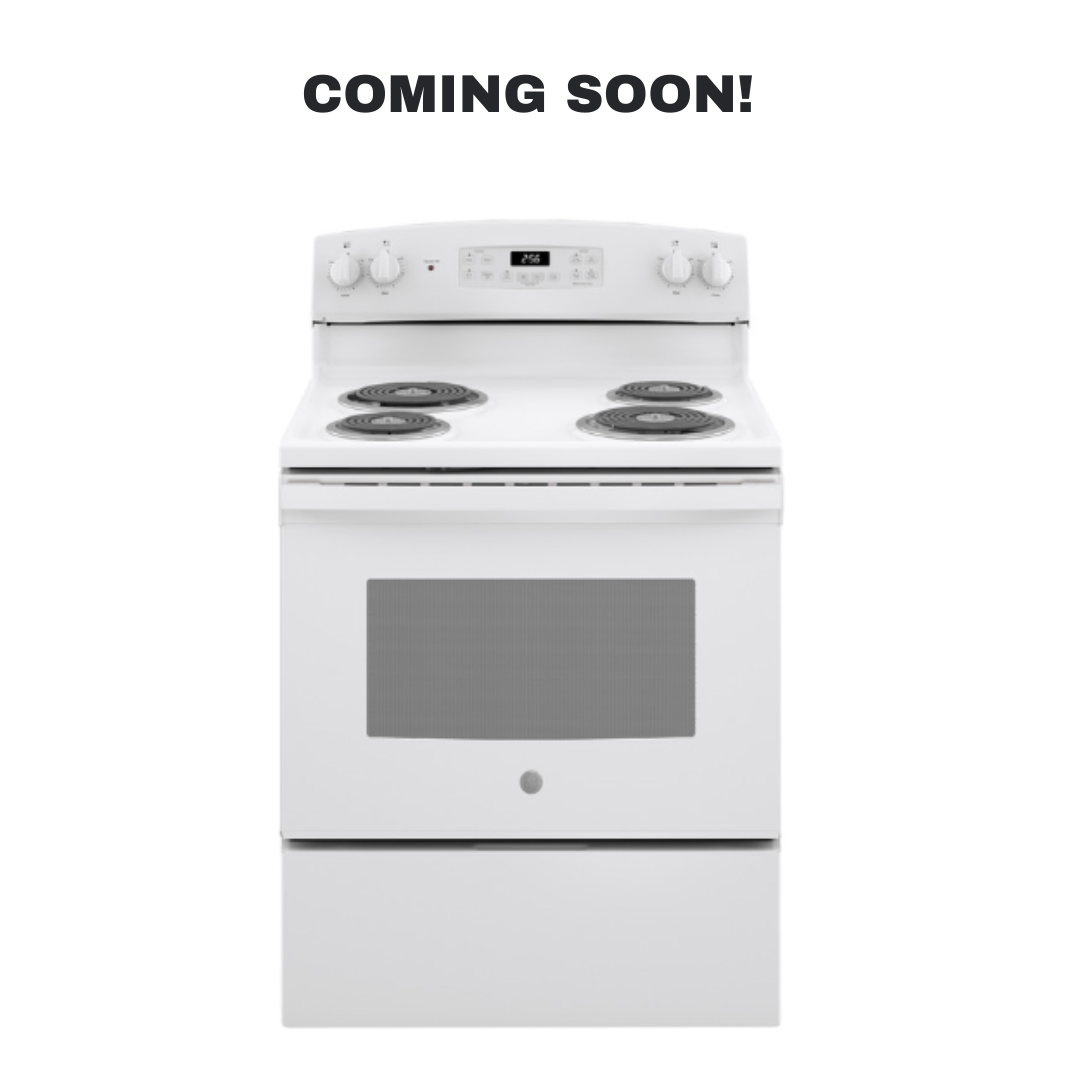 Save on a GE 4-burner freestanding electric range with self-clean oven at Appliance Shark. Overland Park, KS's top scratch-dent appliance store.