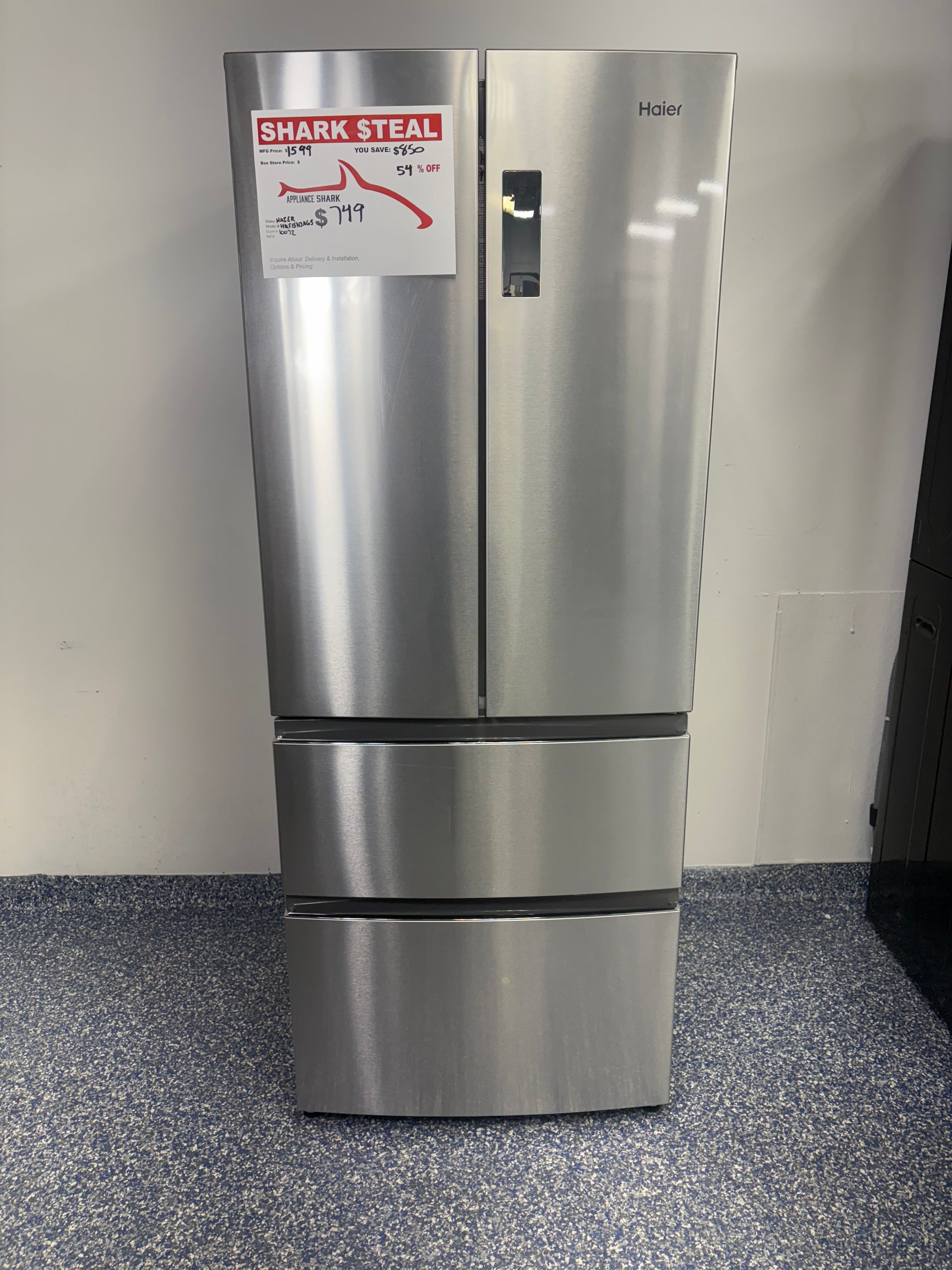 Haier fridge at the lowest price at Appliance Shark
