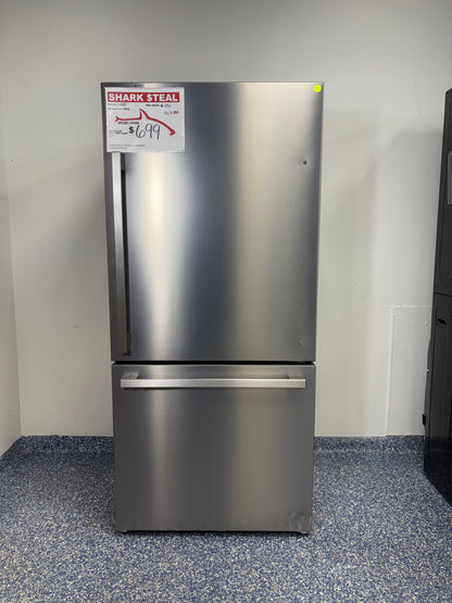 Hisense Counter Depth Bottom Freezer Refrigerator at the Best Discount Appliance Store in Kansas City Metro. 