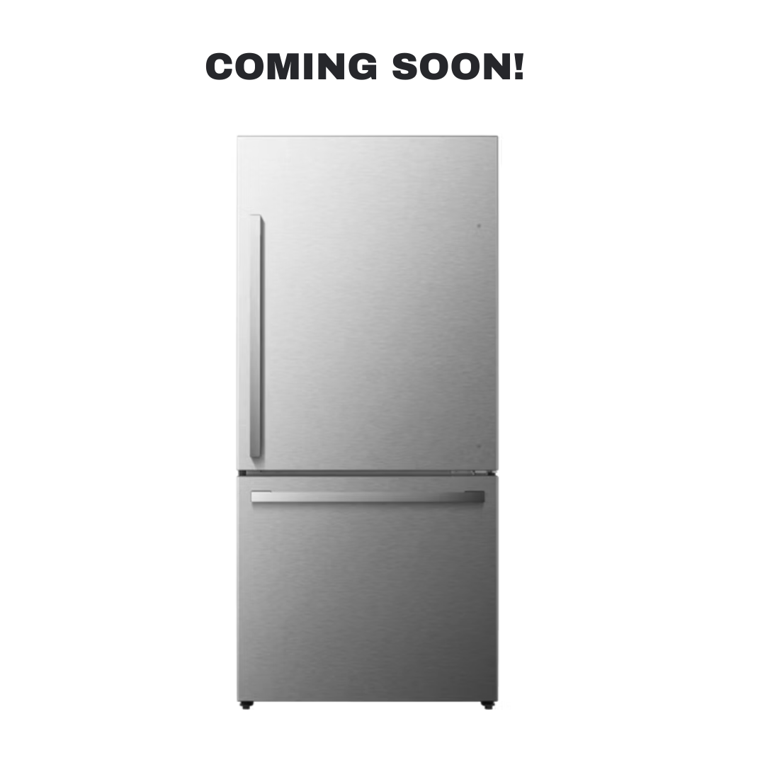 Discount HISENSE bottom freezer refrigerator at Appliance Shark. Overland Park, KS's premier scratch-dent appliance store.