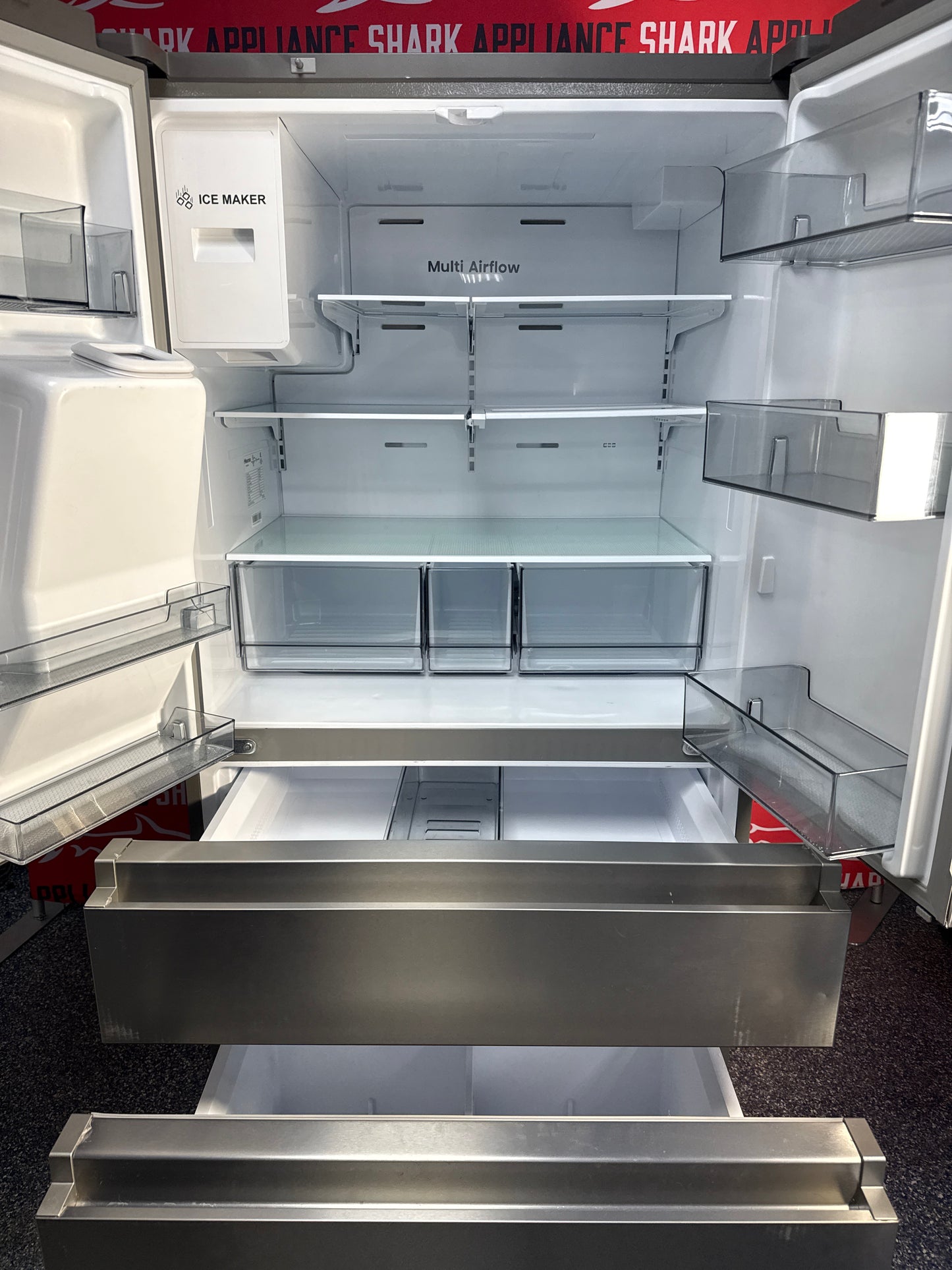 Shop a discount HISENSE French door refrigerator at Appliance Shark in Overland Park, KS.