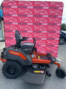 Save on Husqvarna zero-turn lawn mower at Appliance Shark. Overland Park, KS's premier scratch-dent appliance store.