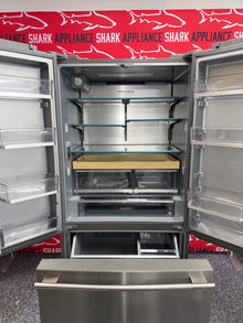 Scratch-dent KITCHENAID French door refrigerator at Appliance Shark. Kansas City’s best appliance store.