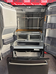 Scratch-dent KitchenAid french door refrigerator at Appliance Shark. Kansas City's best scratch-dent appliance store.