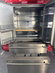 Scratch-dent KITCHENAID French door refrigerator at Appliance Shark. Kansas City's best scratch-dent appliance store.