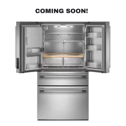 Scratch-dent KITCHENAID French door refrigerator at Appliance Shark. Kansas City's best scratch-dent appliance store.