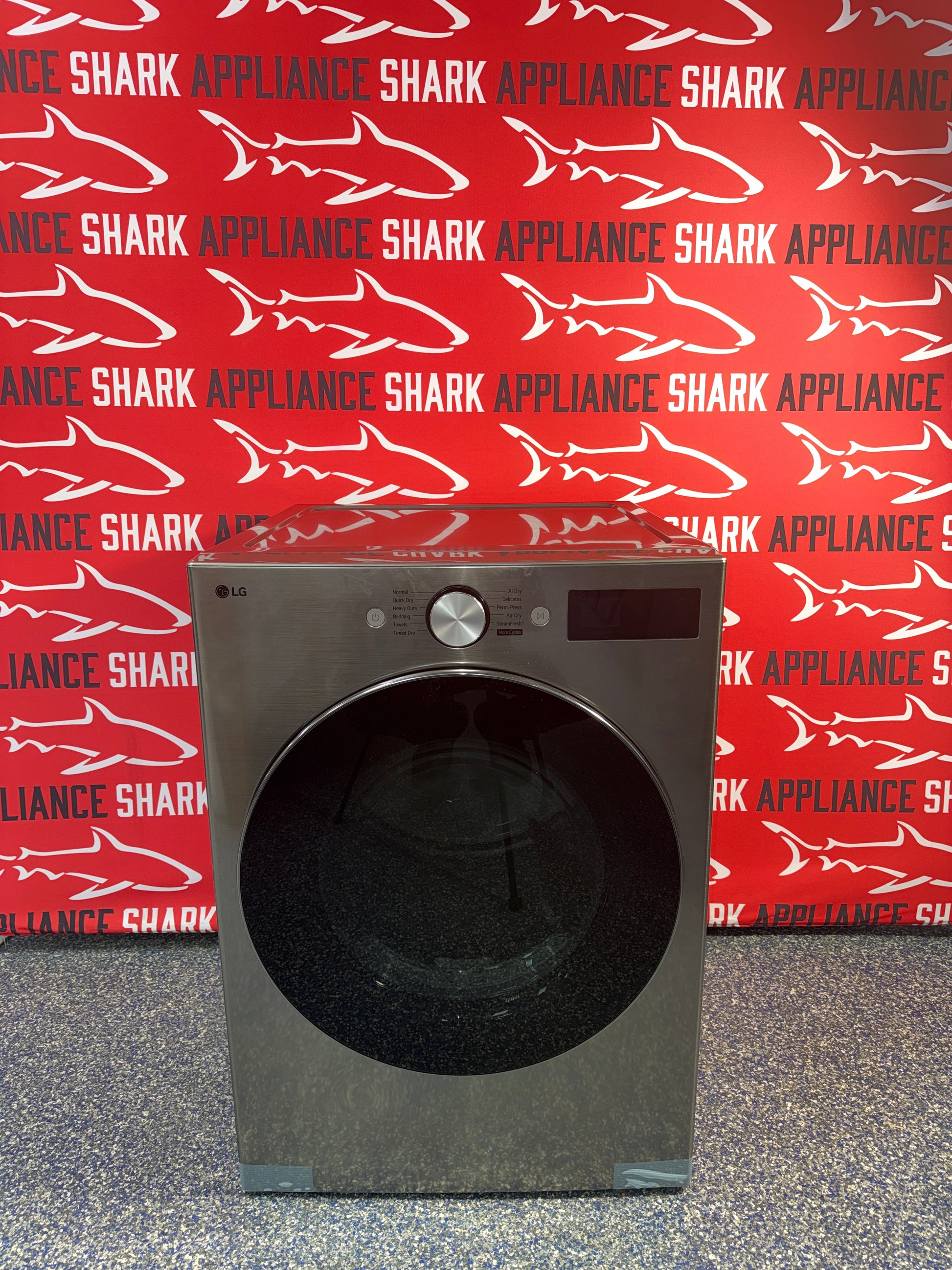 Shop LG electric dryers at Appliance Shark. Overland Park, KS's premier scratch-dent appliance store.