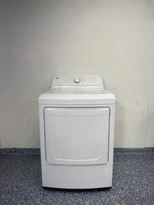 DLE6100W | 7.3 Cu.Ft. LG Electric Dryer with LoDecibel Quiet Operation, Reversible Door, and FlowSense Duct Clogging & Lint Filter Indicators at Appliance Shark Scratch and Dent Store in Overland Park, Kansas