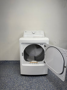 DLE6100W | 7.3 Cu.Ft. LG Electric Dryer with 5 Cycles, Sensor Dry, and Stainless Steel Drum at the Best Scratch and Dent Discount Appliance Store in Overland Park, Johnson County, Kansas