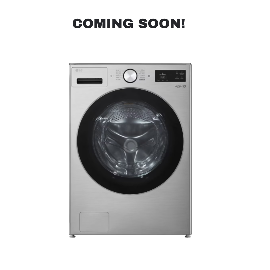 Scratch-dent LG front load washer at Appliance Shark. Kansas City’s best washer store.