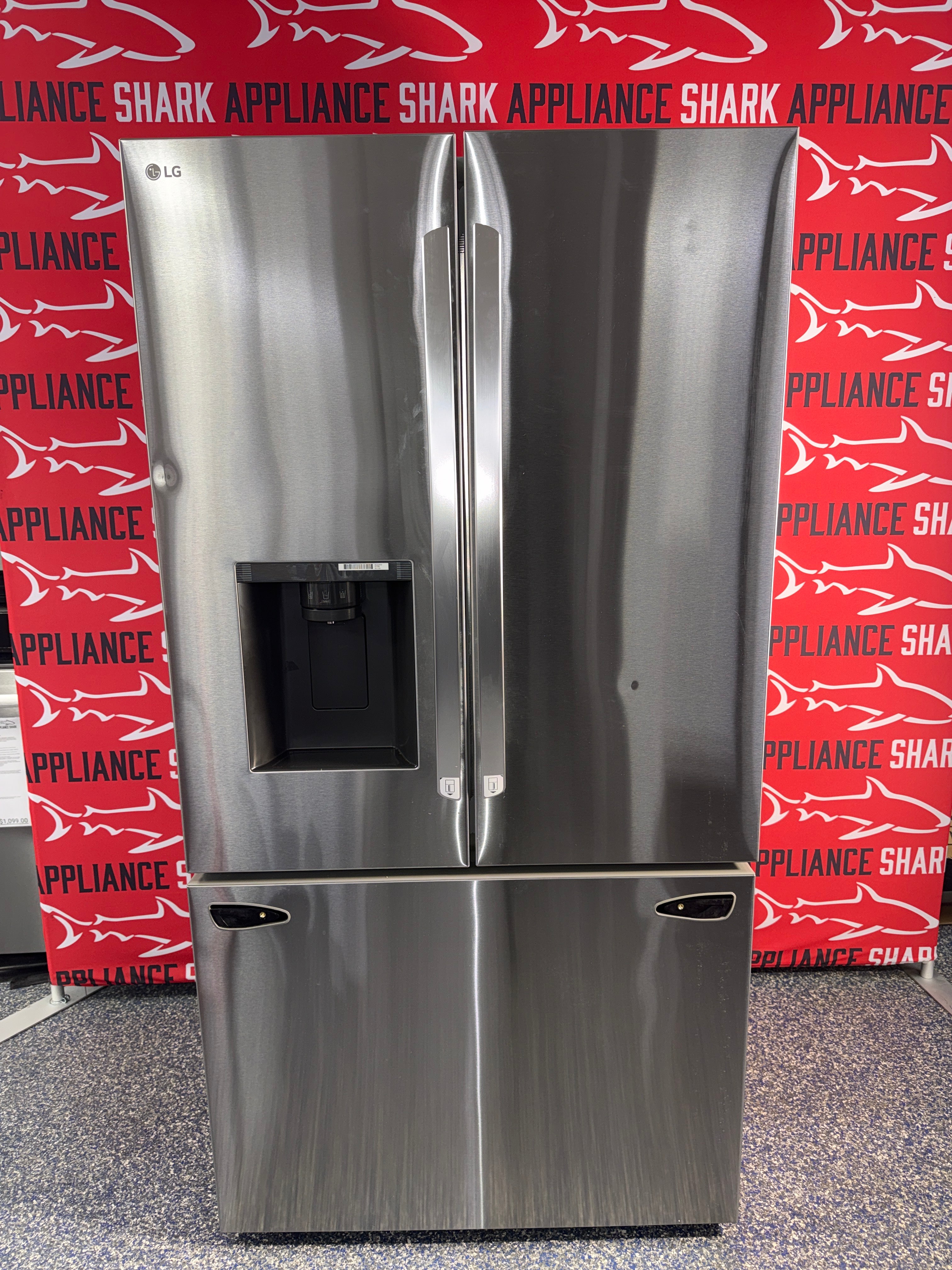 Shop this LG Counter-Depth French Door Refrigerator scratch and dent deal at Appliance Shark in Overland Park, KS.
