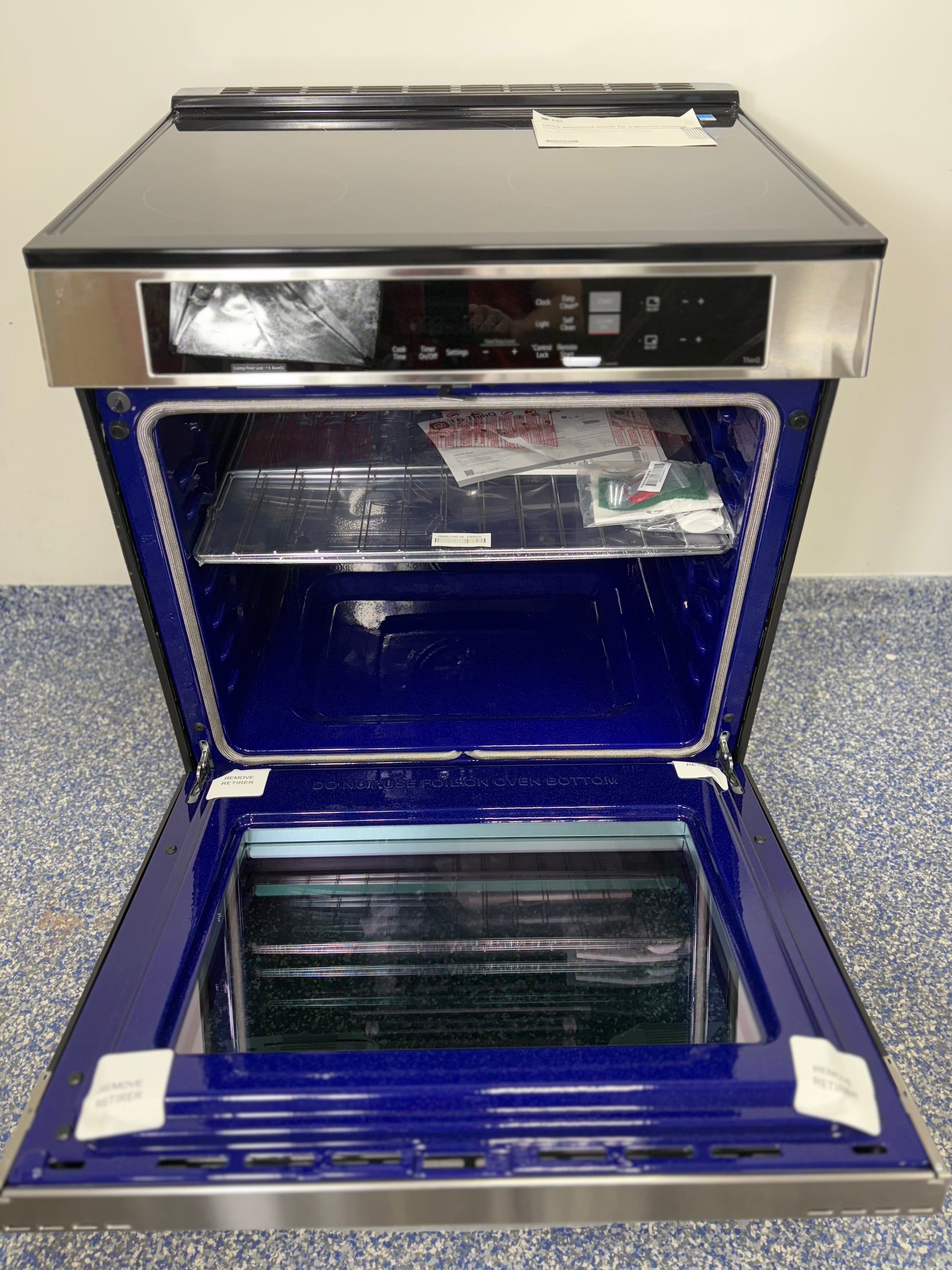 Appliance Shark has the best prices on open box appliances like this LG convection range!