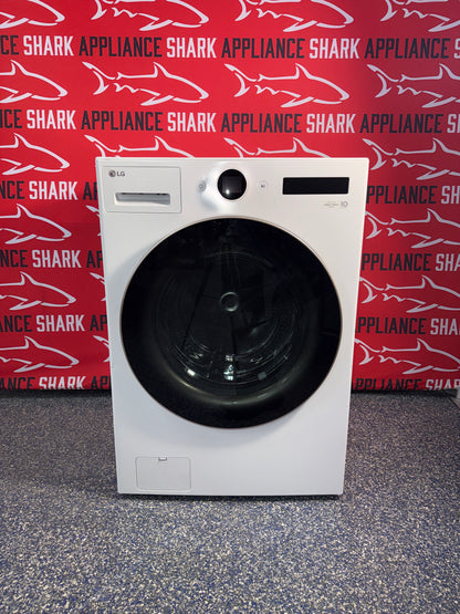 Shop this LG Mega Capacity Front Load Washer scratch and dent deal at Appliance Shark in Overland Park, KS.