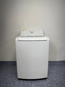 WT6105CW | 4.1 Cu.Ft. LG Top Load Washing Machine with 12 Cycles, 4-Way Agitator, and Large Capacity at the Best Discount Appliance Store in KC Area