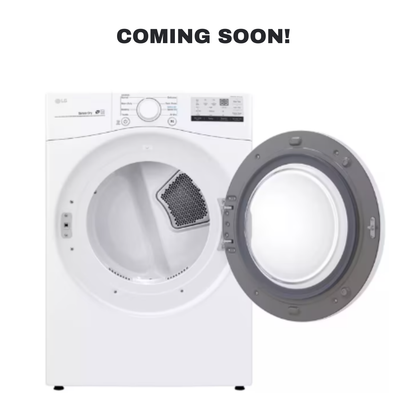 Scratch-dent LG electric dryer at Appliance Shark. Kansas City's best appliance store.