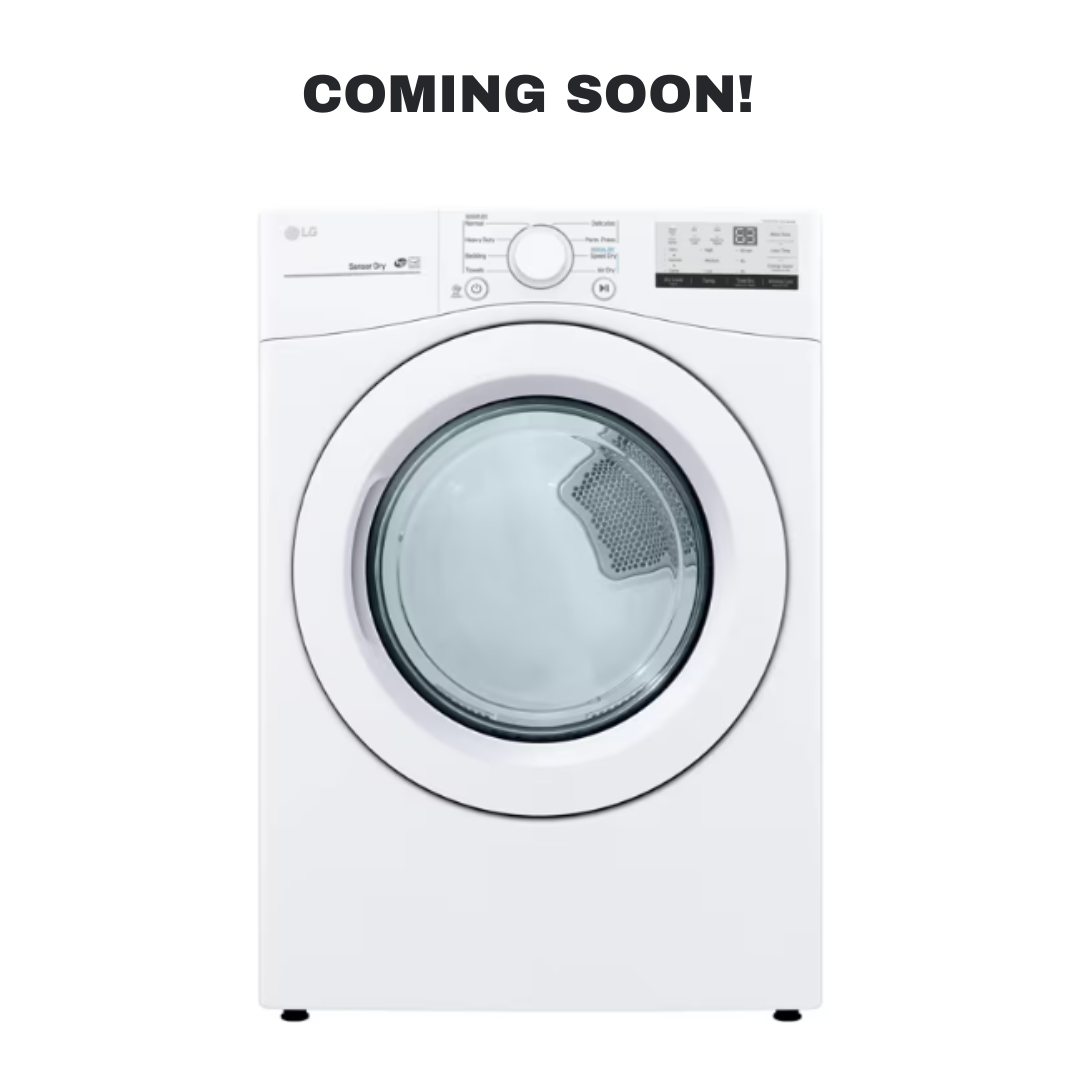 Discount LG electric dryer at Appliance Shark. Overland Park, KS's premier scratch-dent appliance store.