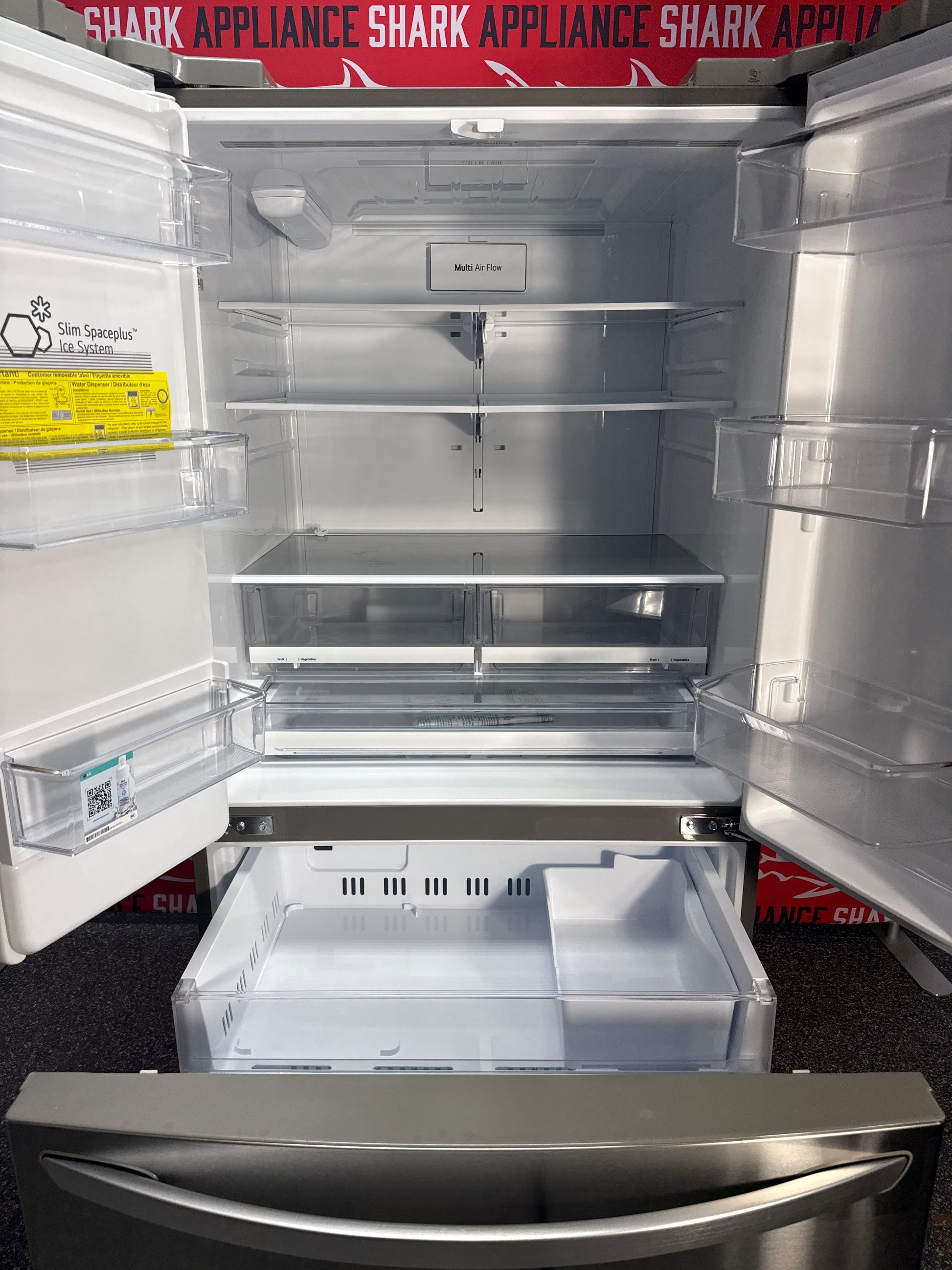 Shop LG french door refrigerator at Appliance Shark. Overland Park, KS's premier scratch-dent appliance store.