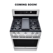 Scratch-dent LG freestanding gas range at Appliance Shark. Kansas City's best scratch-dent appliance store.