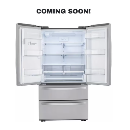 Scratch-dent LG refrigerator at Appliance Shark. Kansas City’s best appliance store.