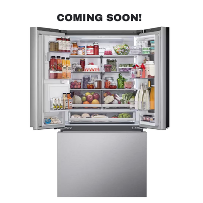 Scratch-dent LG french door refrigerator at Appliance Shark. Kansas City's best scratch-dent appliance store.