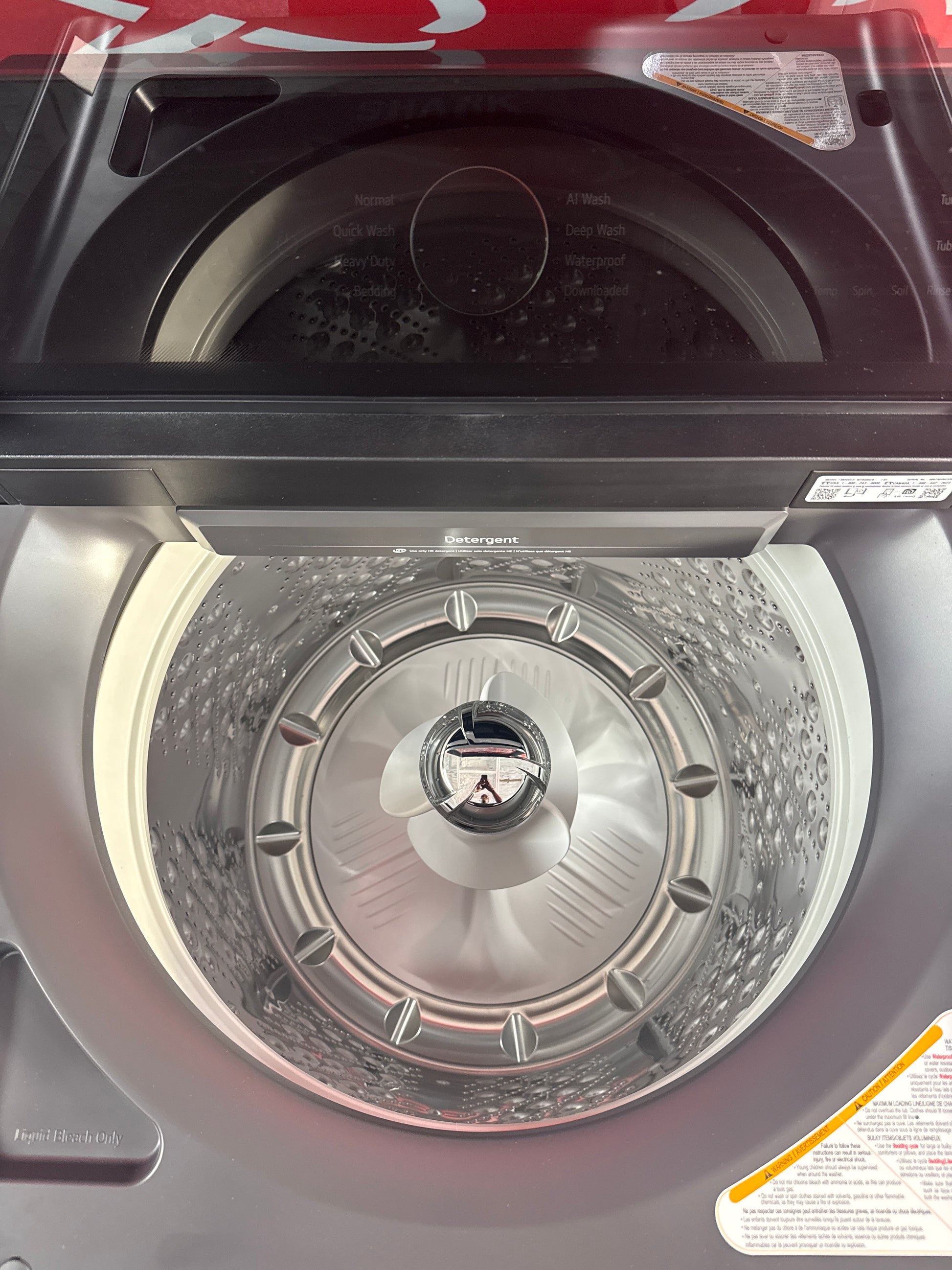 Discount LG top load washers at Appliance Shark. Overland Park, KS's premier scratch-dent appliance store.