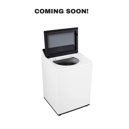Discounted LG mega capacity washer at Appliance Shark, Kansas City's trusted scratch-dent store.