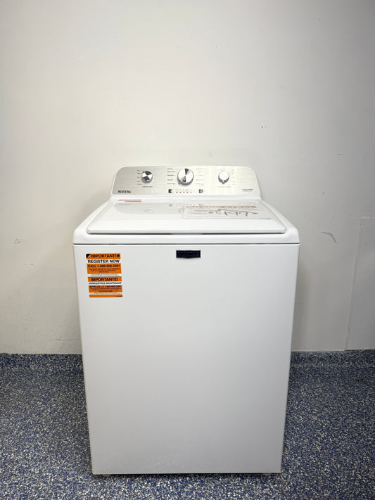 MVW4505MW | 5.2 Cu.Ft. MAYTAG Top Load Washing Machine with Dial Controls, High Efficiency Operation, and Auto Sense Feature at the Best Discount Appliance Store in the KC Area