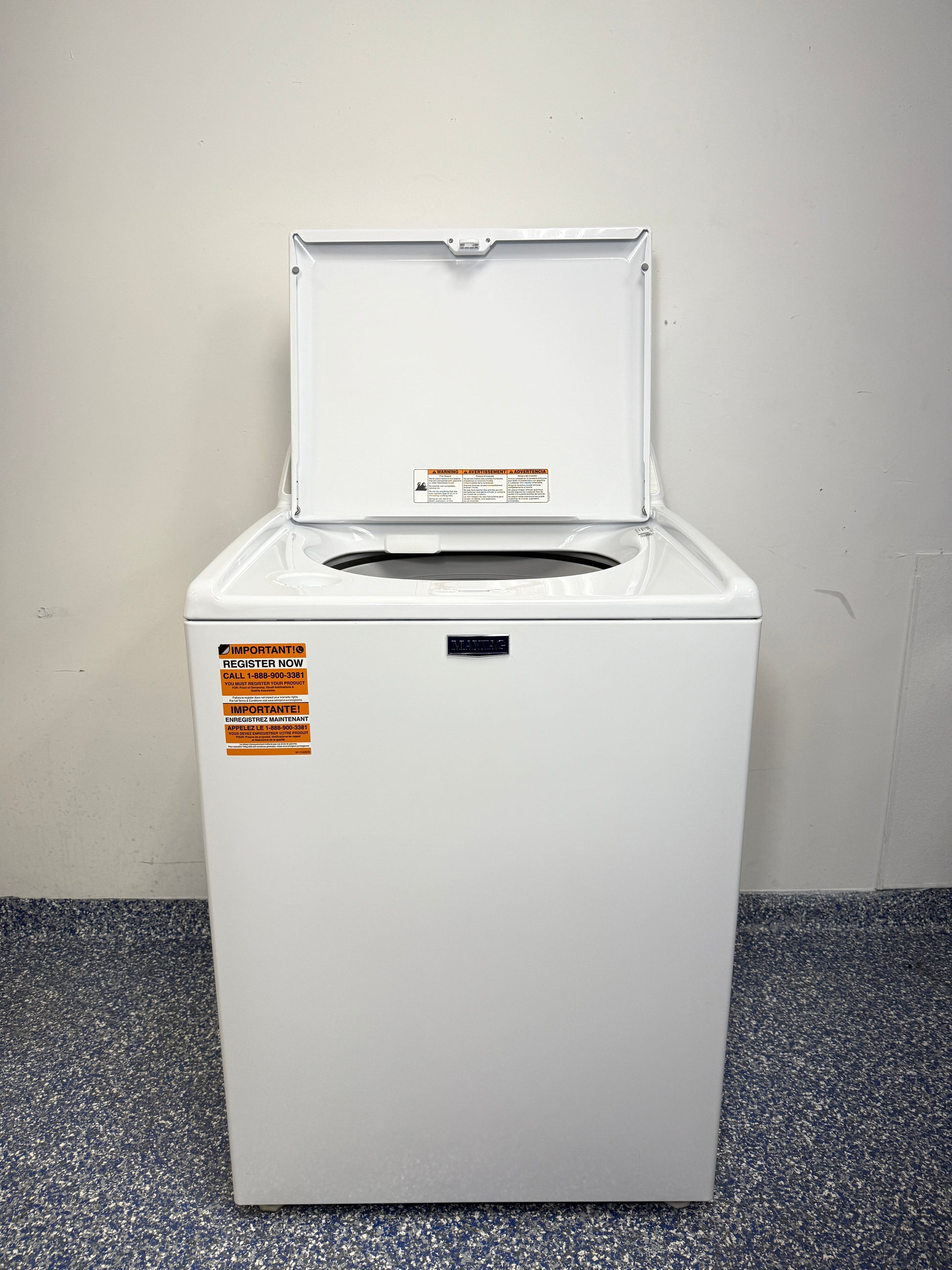 5.2 Cu.Ft. MAYTAG Top Load Washing Machine with a Large Tub Capacity, 11 Cycles, and Deep Fill at Appliance Shark Scratch and Dent Appliance Store in Overland Park, Kansas