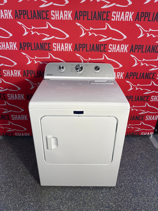 Discount MAYTAG electric dryer at Appliance Shark. Overland Park, KS’s premier scratch-dent appliance store.
