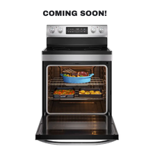 Scratch-dent Midea freestanding electric range at Appliance Shark. Kansas City's best scratch-dent appliance store.