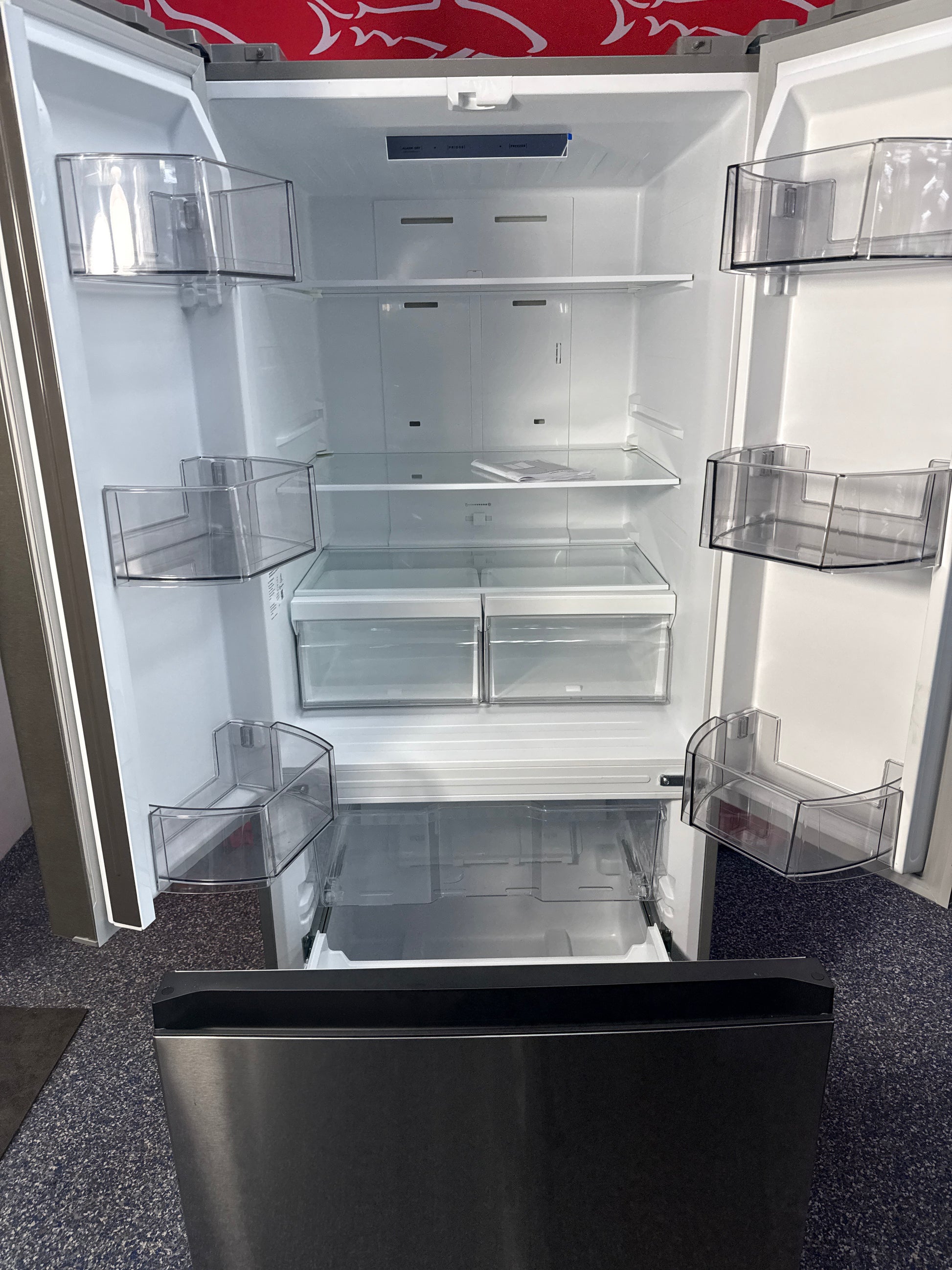 Shop MIDEA 18 cu ft French door refrigerator deals at Appliance Shark. Overland Park, KS's premier scratch-dent appliance store.