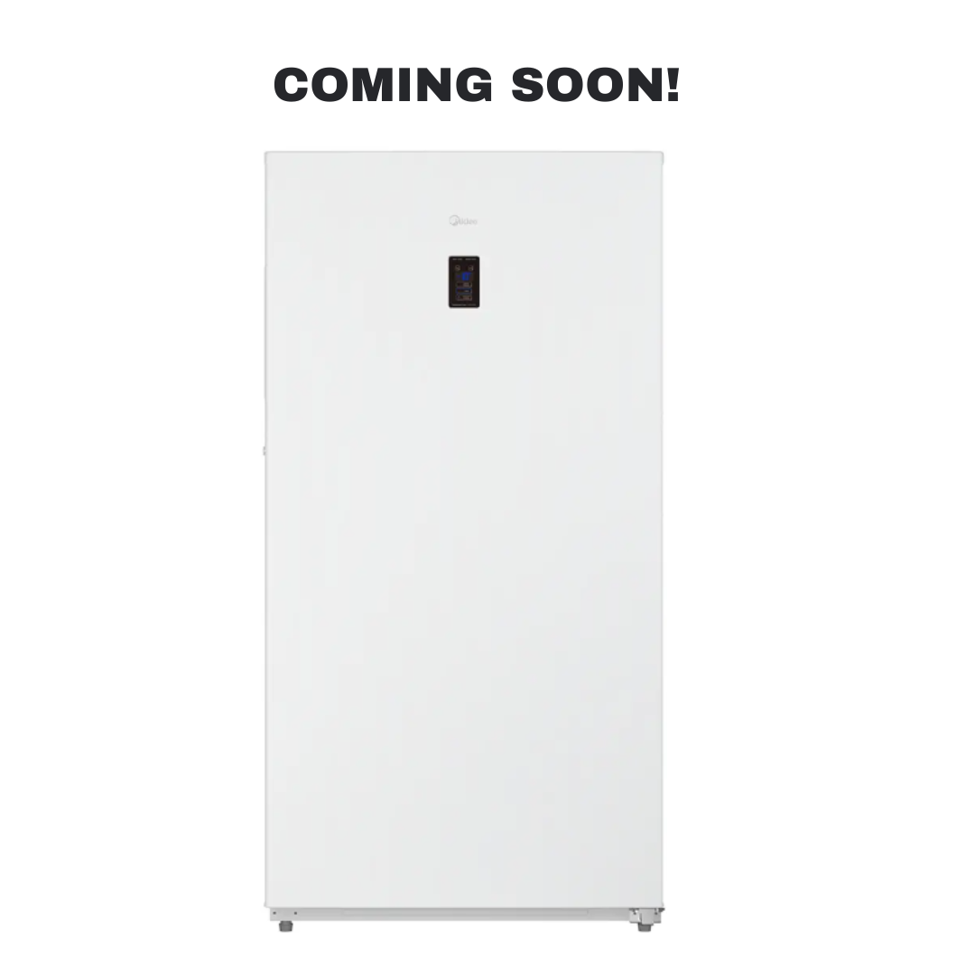 Discount MIDEA upright freezer at Appliance Shark. Overland Park, KS’s premier scratch-dent appliance store.