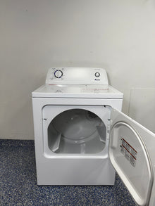 6.5 Cu.Ft. AMANA Electric Dryer with a Stainless Steel Drum, Dial Controls, and Reversible Door at the Best Scratch and Dent Discount Appliance Store in KC Metro