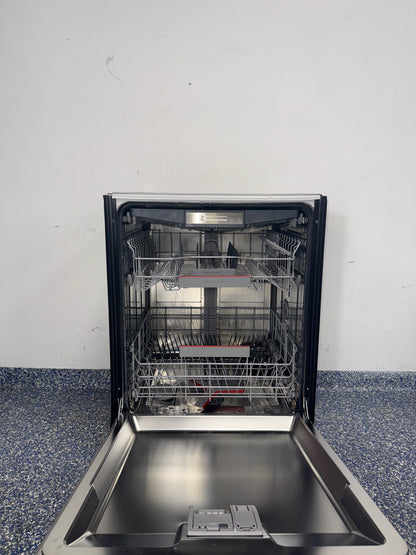 Alt text: BOSCH SHX78CC5UC dishwasher interior racks shown in Overland Park KS