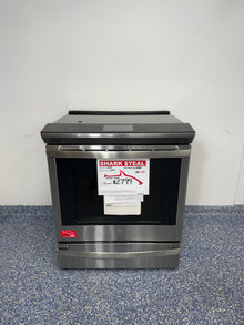5.3 Cu.Ft. GE Profile Slide-In Electric Induction Range with  Glide Touch Controls, 5 Element Smooth Glass Cooktop, Precision Cooktop Sensor, Warming Zone, Soft-Close Storage Drawer, Hidden Bake Element, and Fingerprint Resistant Finish at the Best Discount Appliance Store in KC Area