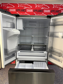 Scratch-dent Samsung Bespoke AI french door refrigerator at Appliance Shark. Kansas City's best scratch-dent appliance store.