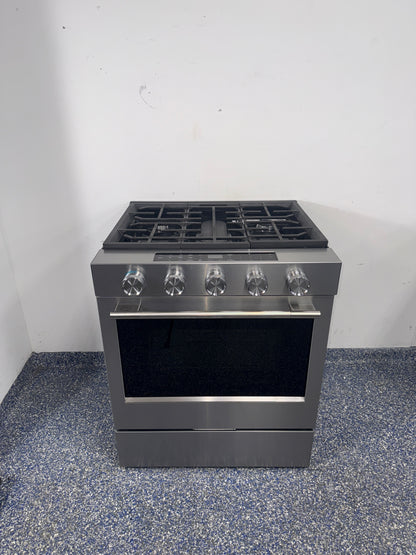 Discount KITCHENAID gas slide-in range at Appliance Shark. Overland Park, KS’s premier scratch-dent appliance store.