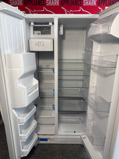 Discount WHIRLPOOL side-by-side refrigerator at Appliance Shark in Overland Park, KS.