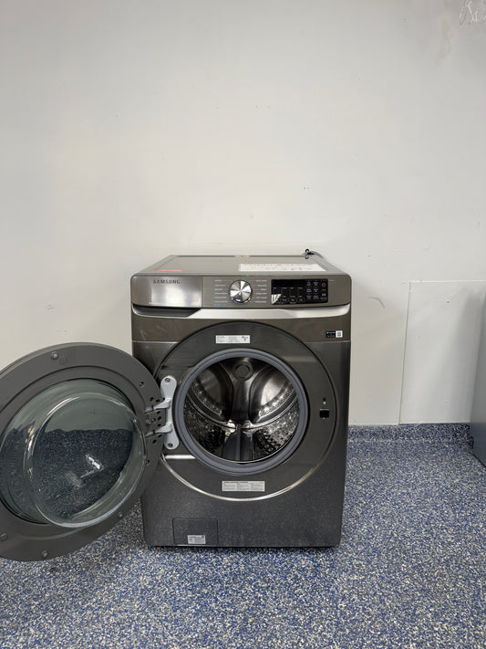 WF45B6300AP | 4.5 Cu.Ft. SAMSUNG Washing Machine with High Efficiency Operation, Steam,  Closet Depth Dimensions, Vibration Reduction Technology+, Wi-Fi Connectivity and Internal Water Heater at Appliance Shark Scratch and Dent Store in Overland Park, Kansas