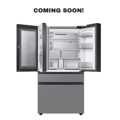 Scratch-dent SAMSUNG 4-door French door refrigerator at Appliance Shark. Kansas City’s best refrigerator store.
