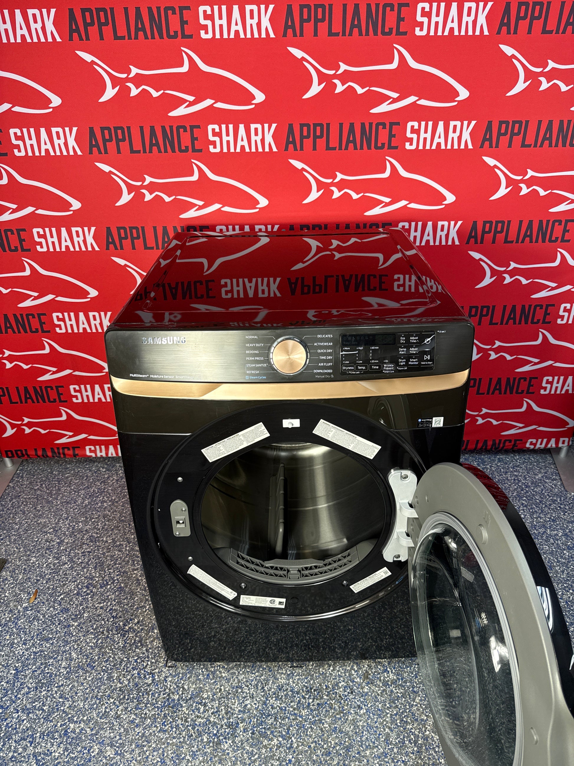 Affordable SAMSUNG dryer at Appliance Shark. Kansas City’s best appliance store.
