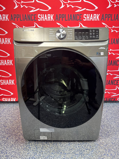 Discounted SAMSUNG front load washer at Appliance Shark. Kansas City's trusted scratch-dent appliance store.
