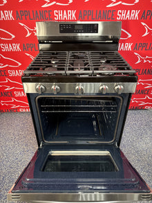 Discount SAMSUNG gas range at Appliance Shark in Overland Park, KS.