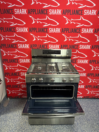 Affordable SAMSUNG gas range at Appliance Shark. Kansas City’s best appliance store.