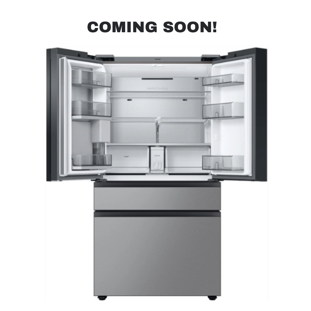 Scratch-dent SAMSUNG refrigerator at Appliance Shark. Kansas City’s best appliance store.