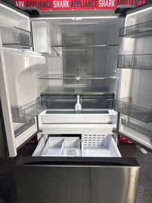Discounted Samsung french door refrigerator at Appliance Shark. Kansas City's trusted scratch-dent appliance store.