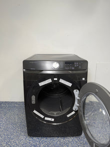 DVG45T6000W | 7.5 Cu.Ft. SAMSUNG Stackable Gas Dryer with Reversible Window Door, Vibration Reduction, Interior Light, and Large Capacity at Appliance Shark Discount Store in Overland Park, Kansas